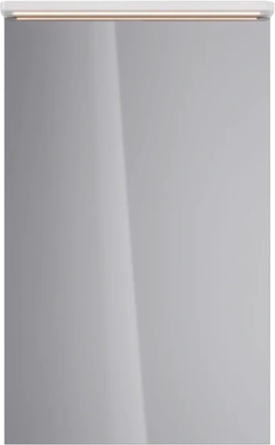 Зеркало-шкаф Lemark Zenon 50х80 L с подсветкой, белый глянец
