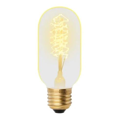 Лампа накаливания Uniel E27 230 В 40 Вт цилиндр 250 лм теплый белый цвет света для диммера UNIEL IL-V-L45A-40/GOLDEN/E27