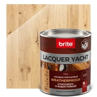 Лак яхтный Lacquer Yacht 0.9 л глянцевый BRITE None