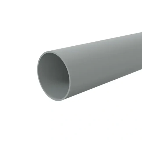 Труба Lexman ПВХ D40 мм 2 м жесткая цвет серый LEXMAN Труба для прокладки кабеля