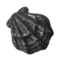 Камень чугунный для банной печи Ракушка малая КЧР-3, 2 шт.