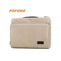 Сумка-портфель для ноутбука POFOKO 15 дюймов, 011847 Бежевый Oem