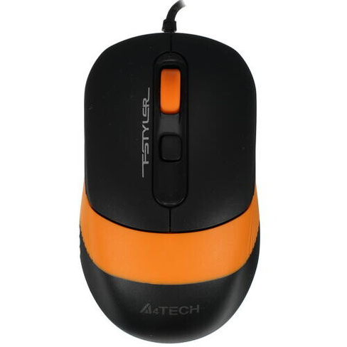 Мышь A4Tech FstylerFM10Black/Orange