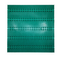 Массажный коврик ДЕЛЬТА-ТЕРМ 1311 зеленый 37х38 см