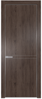 Дверь межкомнатная Profil Doors 11 NE алюминиевый молдинг 3мм