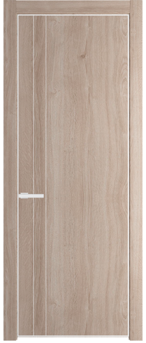 Дверь межкомнатная Profil Doors 12 NE алюминиевый молдинг 3мм