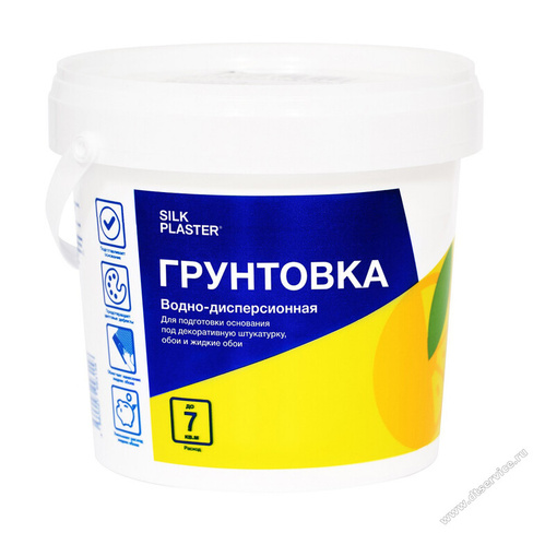 Грунт Silk Plaster Акрилит-08 Адгезионная 0,8л (1кг)