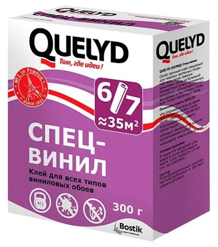 Клей "Quelyd" Виниловый 300 Г (30)