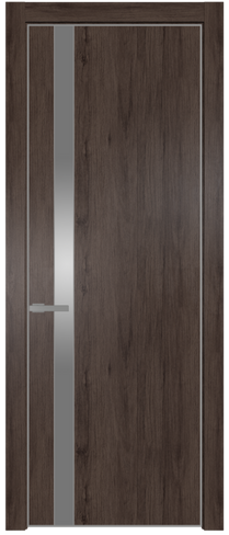 Дверь межкомнатная Profil Doors 18 NE алюминиевый молдинг 3мм