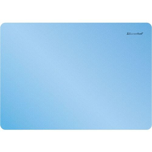 Доска для лепки Silwerhof 957015, Pearl, прямоугольная, A4, пластик, голубой 10 шт./кор.