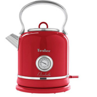 Чайник электрический TESLER KT-1745, 2200Вт, красный
