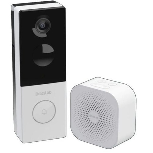 Видеодомофон BOTSLAB Video Doorbell R801, белый