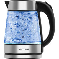 Чайник электрический GALAXY LINE GL 0561, 2200Вт, серебристый