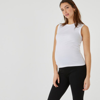 Комплект из 2 футболок для периода беременности из биохлопка S черный
