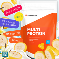 Протеин Мультикомпонентный Pureprotein 600 гр./Банан Pure Protein