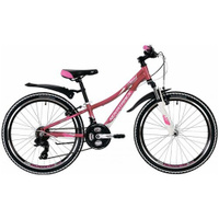 Подростковый велосипед Novatrack Katrina 24" (2019) 12" Фиолетовый (132-147 см)