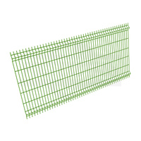 3D забор 2500х3000х1,5 Profi зеленый (RAL 6005)