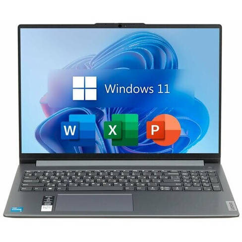 15.6" Ноутбук Lenovo IdeaPad Slim 3, Intel Core i5-12450H (3.3 ГГц), RAM 16 ГБ DDR5 SSD 2 ТБ, Windows 11 Pro + Office 20