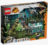 Конструктор LEGO (ЛЕГО Мир Юрского периода) 76949 Jurassic World Атака Гиганотозавров и Теризинозавров, 810 дет.