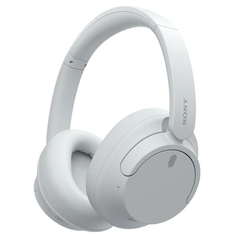 Наушники с микрофоном беспроводные Sony WH-CH720N белые, Bluetooth