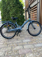 Велосипед Stels 770V складной темно-синий