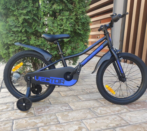 Велосипед 16 nameless vector черно-синий