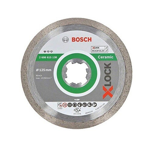 Диск алмазный Bosch 125мм Standart for Ceramic X-LOCK BOSCH