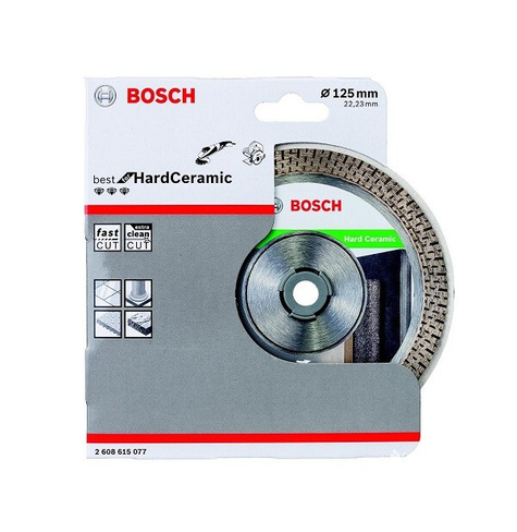 Диск алмазный Bosch 125*22,23*1,2мм Best for Hard Ceramic BOSCH