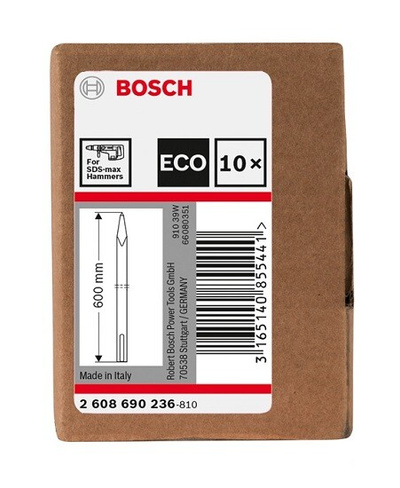 Долото пикообразное Bosch 600мм SDSmax ECO BOSCH