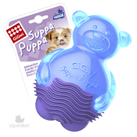 Игрушка д/с Мишка с пищалкой 9см Suppa Puppa GiGwi