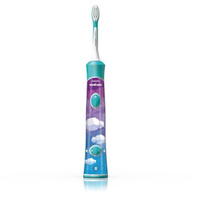 Электрическая зубная щетка Philips Sonicare For Kids (HX6392/02) Aqua (Зеленый)+1 Насадка