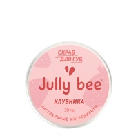 JULLY BEE Скраб для губ, клубника / Jully Bee 30 гр