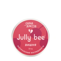 JULLY BEE Скраб для губ, вишня / Jully Bee 30 гр