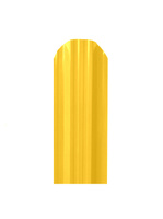 Штакетник металлический Трапеция RAL1018 (Цинково-жёлтый)