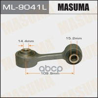 Тяга Переднего Стабилизатора L Toyota Land Cruiser Masuma Ml-9041L Masuma арт. ML-9041L