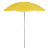 Зонт от солнца d180см h1,7м желтый
