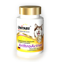 UnitabsArthroActive бол. опор-двиг.аппар. 100т для собак