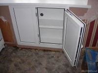 Отделка хрущевского холодильника под окно 1000х800 мм