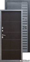 Дверь входная металлическая Isoterma 10 см Венге