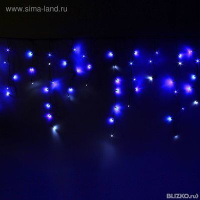 Гирлянда "Бахрома" Ш:2,4 м, В:0,6 м, Н.Т. LED-120/30-220V, эффект мерцания,