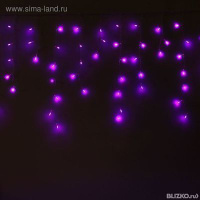 Гирлянда "Бахрома" Ш:1,2 м, В:0,6 м. “Игла”, Н.С. LED-60-220V, контроллер 8