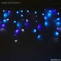 Гирлянда "Бахрома" Ш:1,2 м, В:0,6 м, Н.Т. LED-60/15-220V, эффект мерцания,