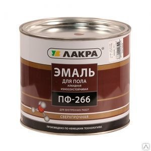 Краска ЛАКРА эмаль ПФ-226 1-3 кг