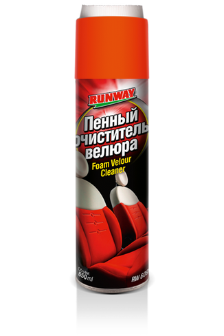 Пенный очиститель велюра RUNWAY Foam Velour Cleaner (650 мл)