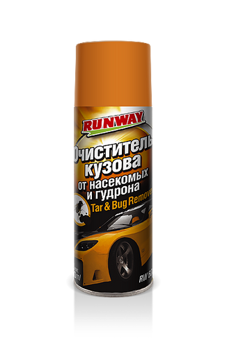 Очиститель кузова от насекомых и гудрона RUNWAY Tar & Bug Remover (450 мл)