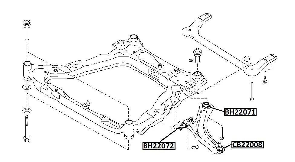 Схема задней подвески x trail t31