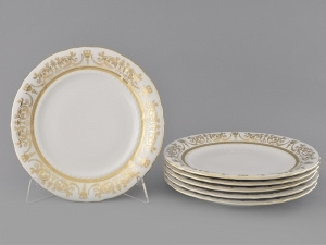 Набор тарелок обеденных 25 см 6 штук, Соната 07160115-1373, Leander