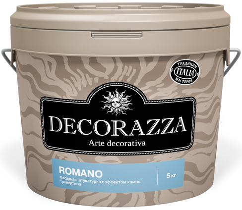 Фактурное покрытие Decorazza Romano RM color, 14 кг RM 10-22