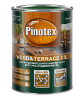 Пинотекс Вуд энд Террас Оил деревозащитное масло для дерева и террас 1, Pinotex