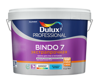 Дулюкс Биндо 7 матовая краска для стен и потолков 0.9, бесцветный Dulux